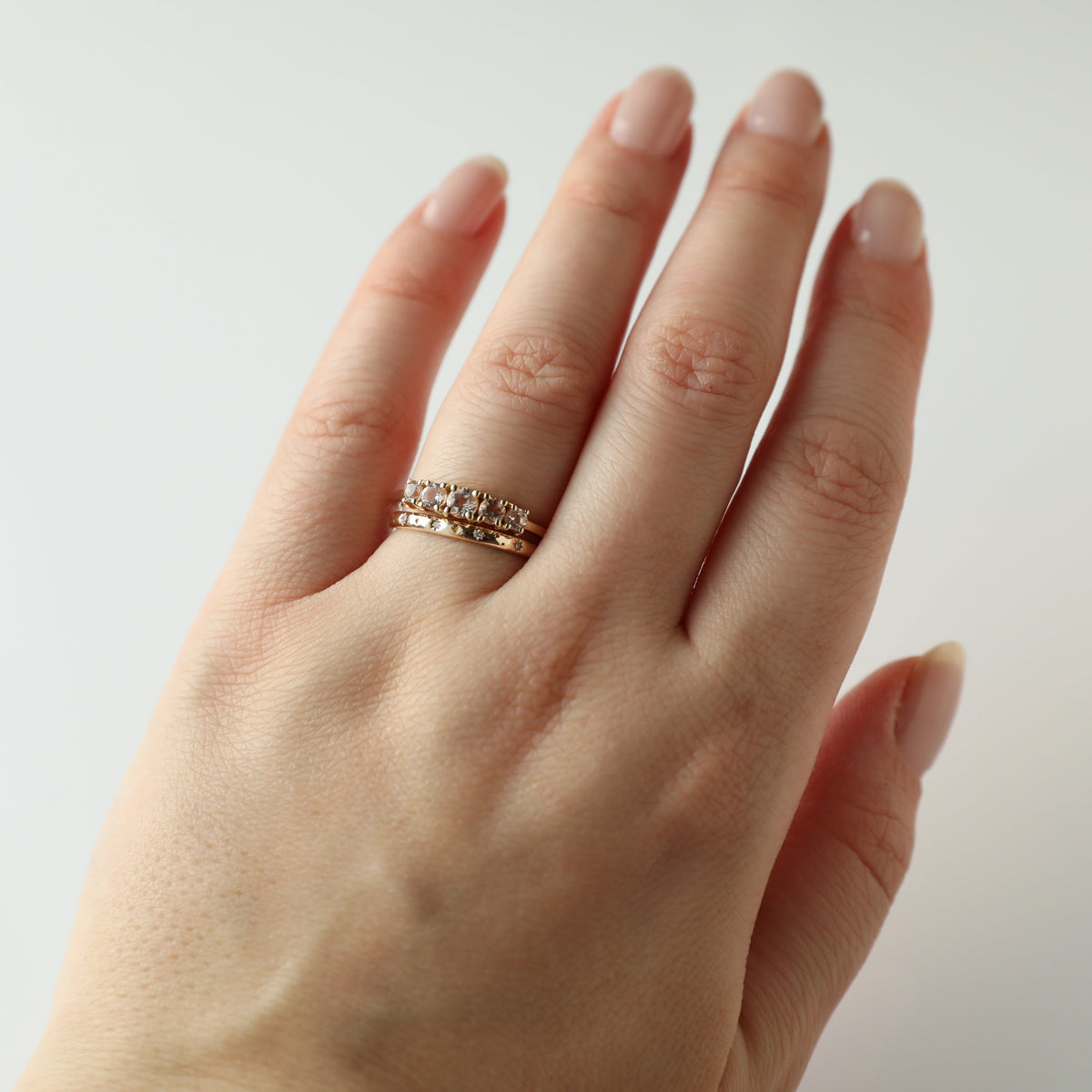 Della Morganite Ring