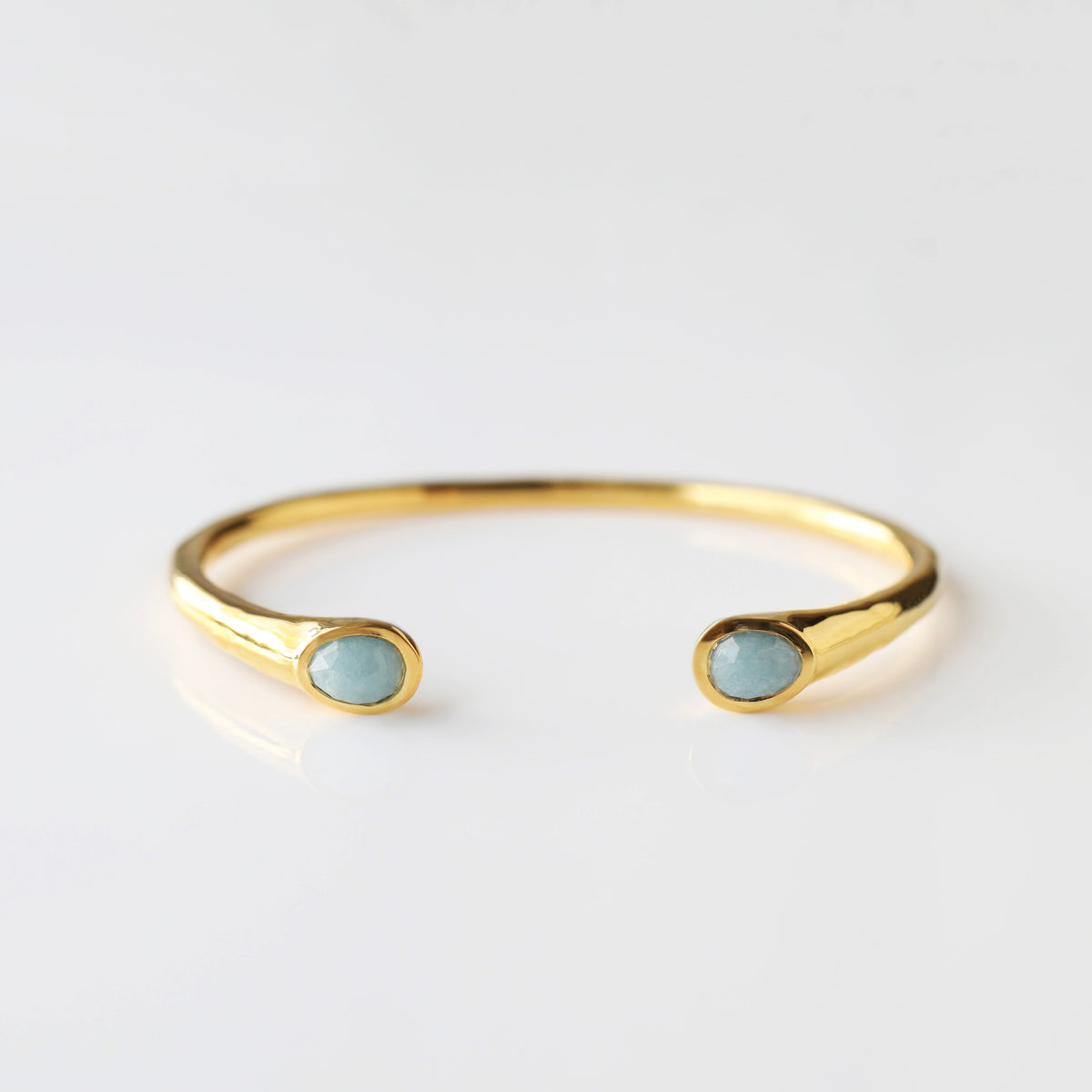 Aquamarine Molten Cuff
