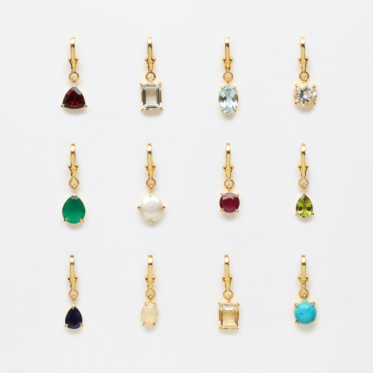 Birthstone Albert Vintage Dog Clip Charm
