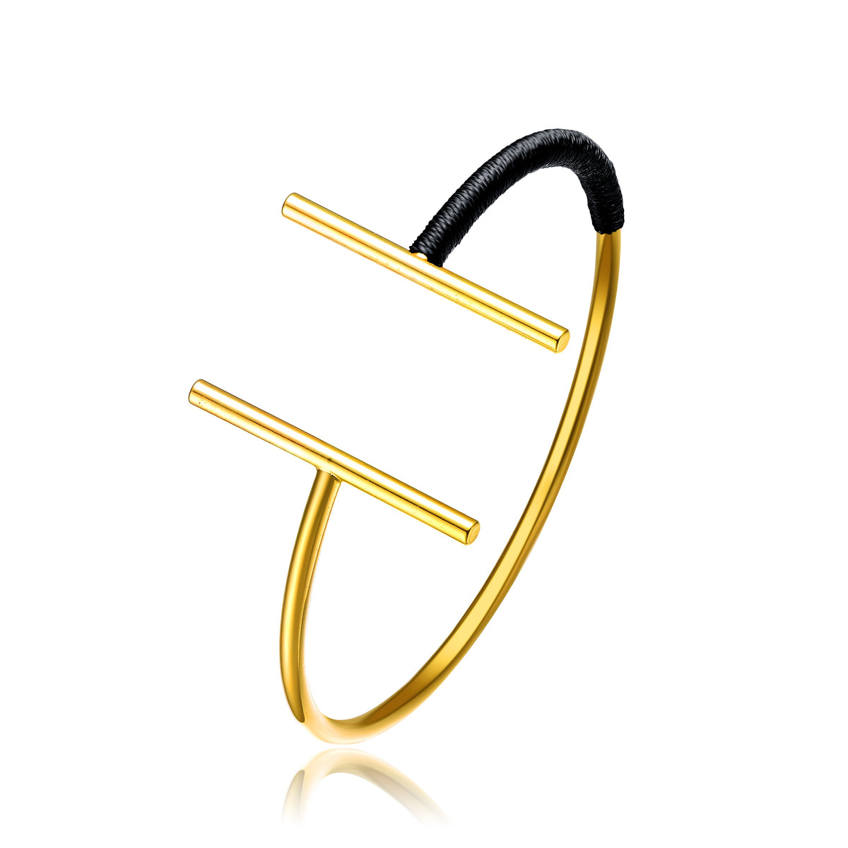 Charlotte Gold Plated Bangle Bracelet Teens