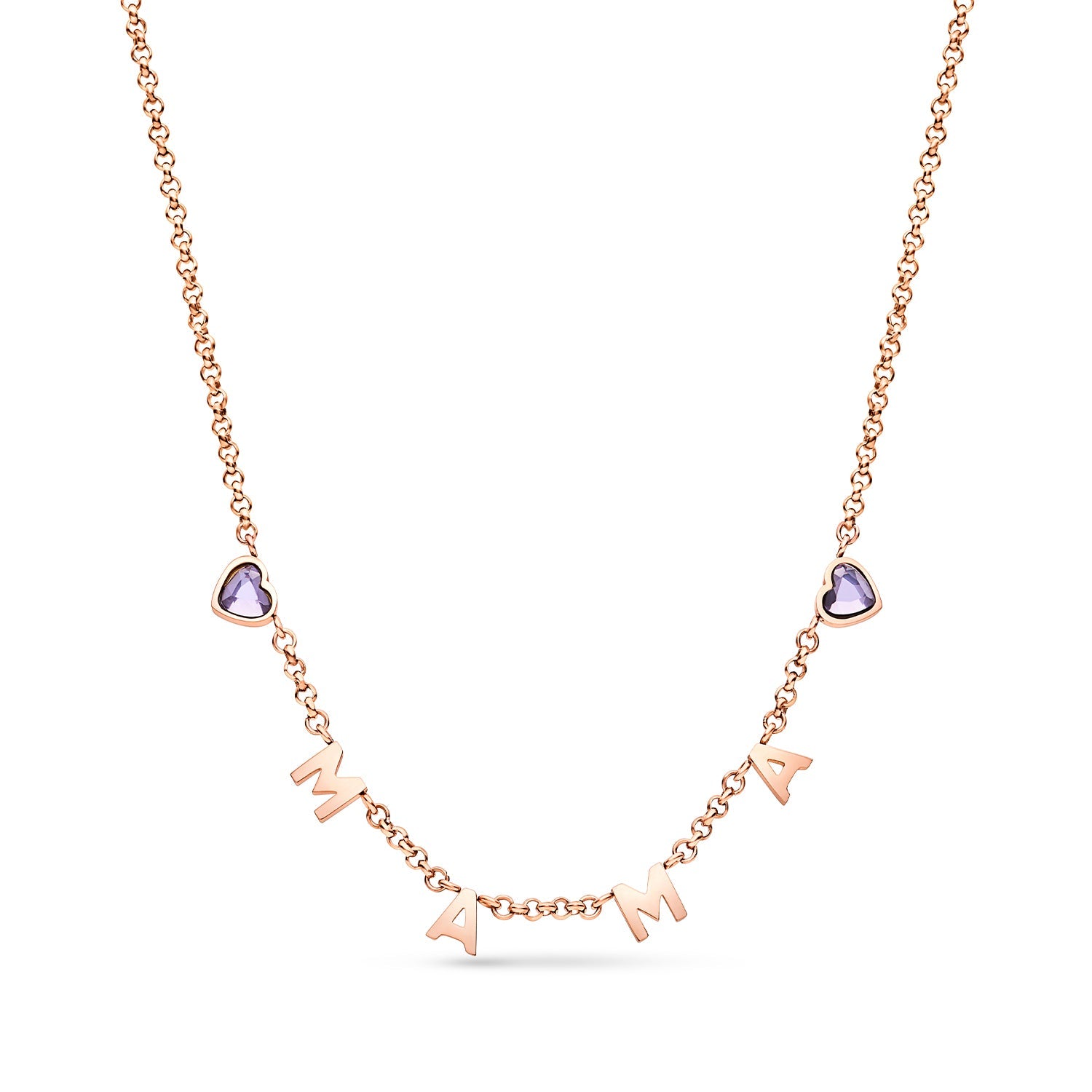 Made Mine Name Necklace (Rose Gold)