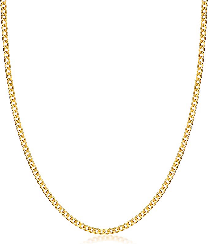 18K Gold Link Necklace