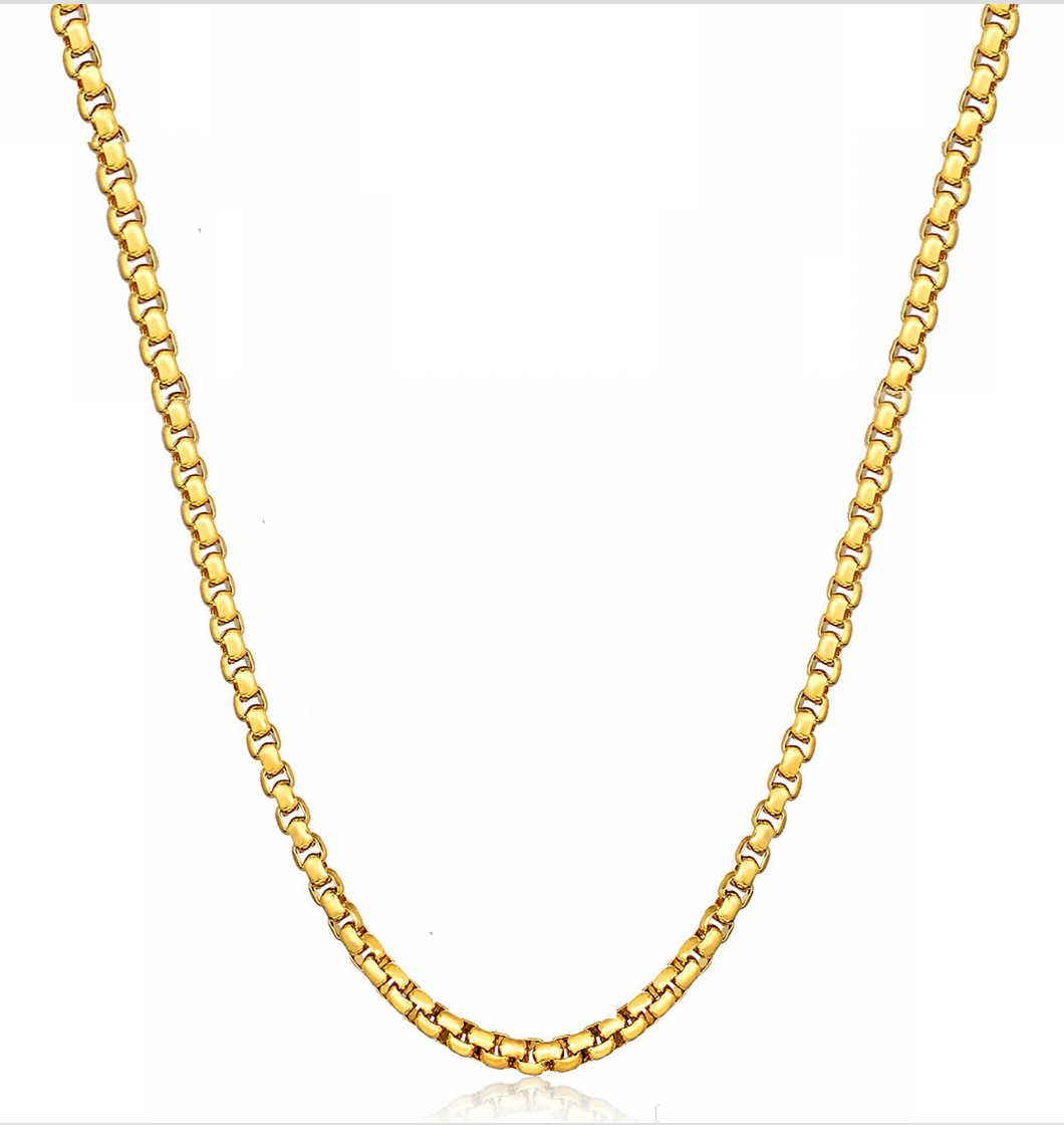18k Gold Cobra Necklace