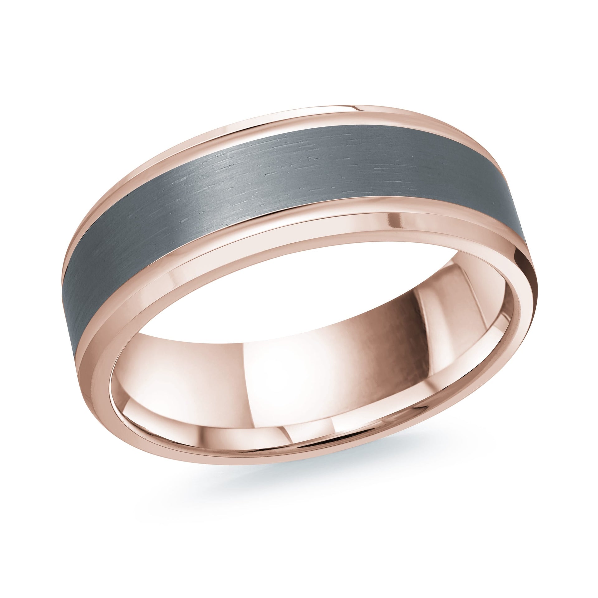 14K Rose Gold Ring from the Tantalum Collection by Malo - MRDTN-007-7P