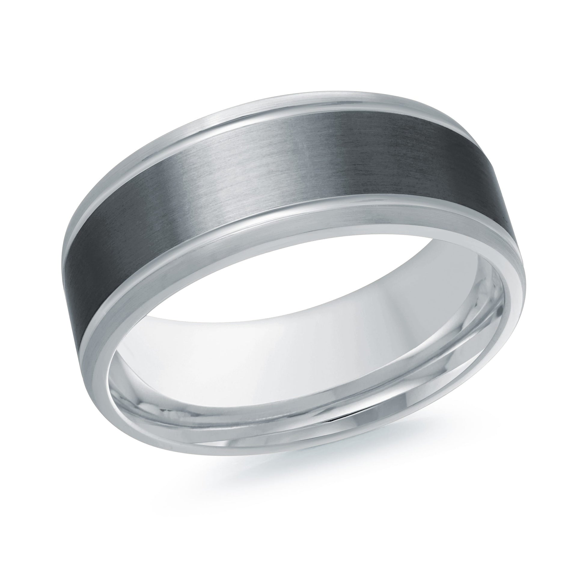 14K White Gold Ring from the Tantalum Collection by Malo - MRDTN-009-7W