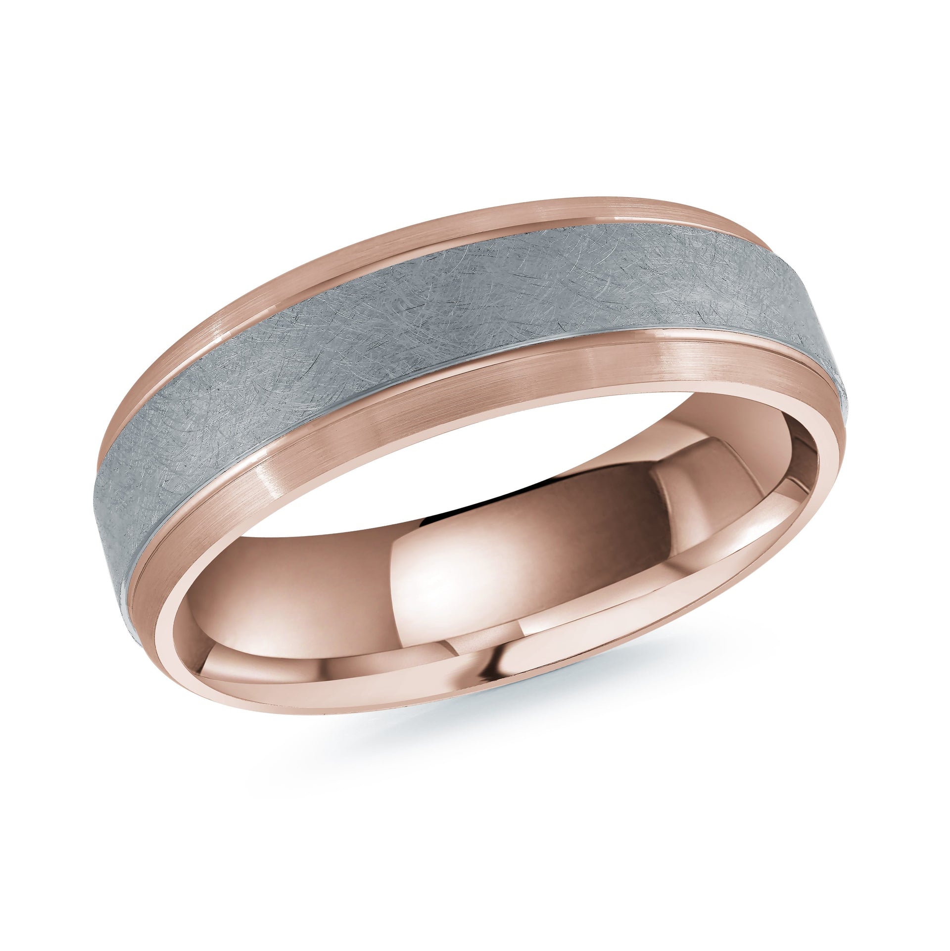 14K Rose Gold Ring from the Tantalum Collection by Malo - MRDTN-014-6P