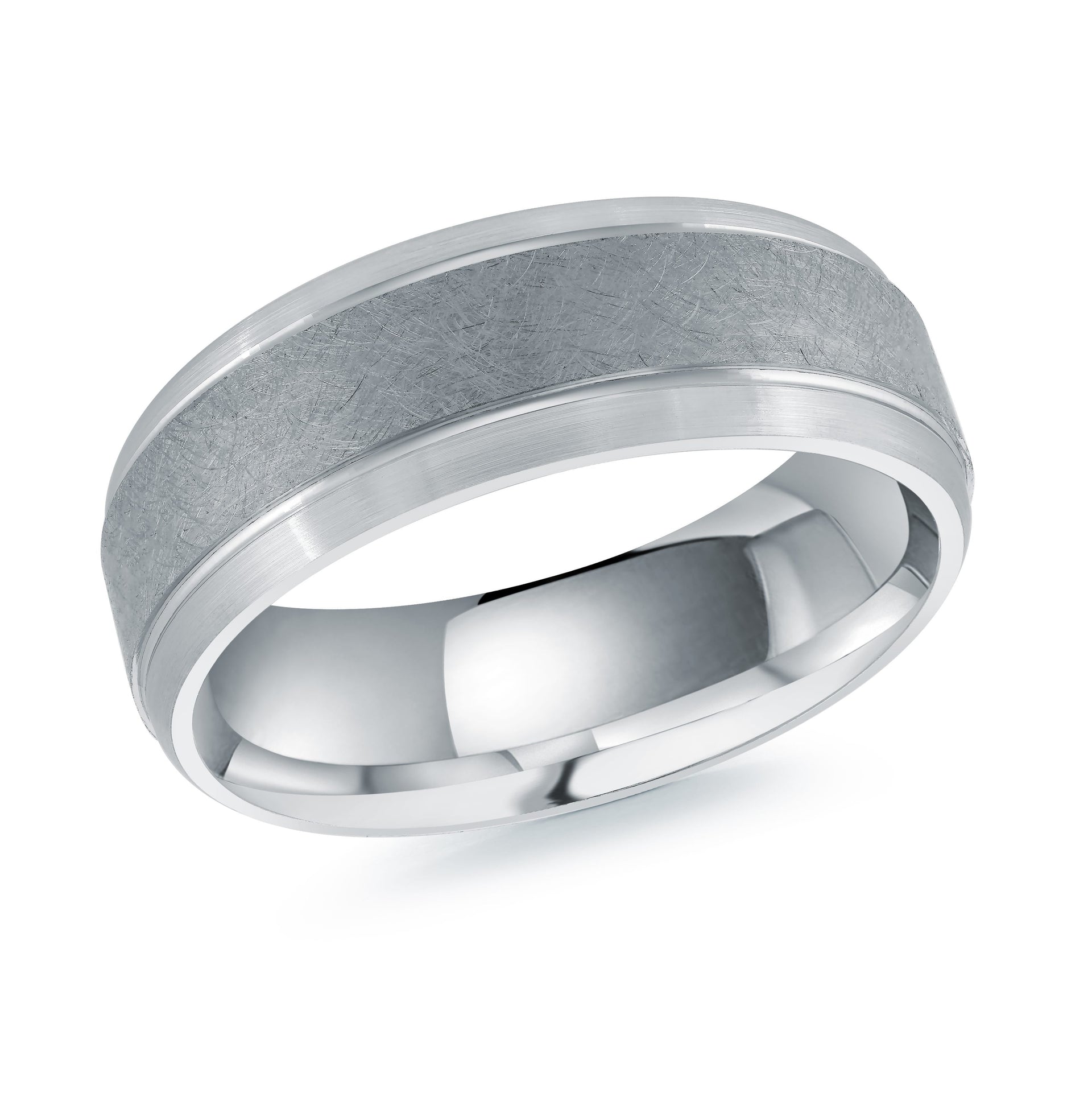 14K White Gold Ring from the Tantalum Collection by Malo - MRDTN-014-6W