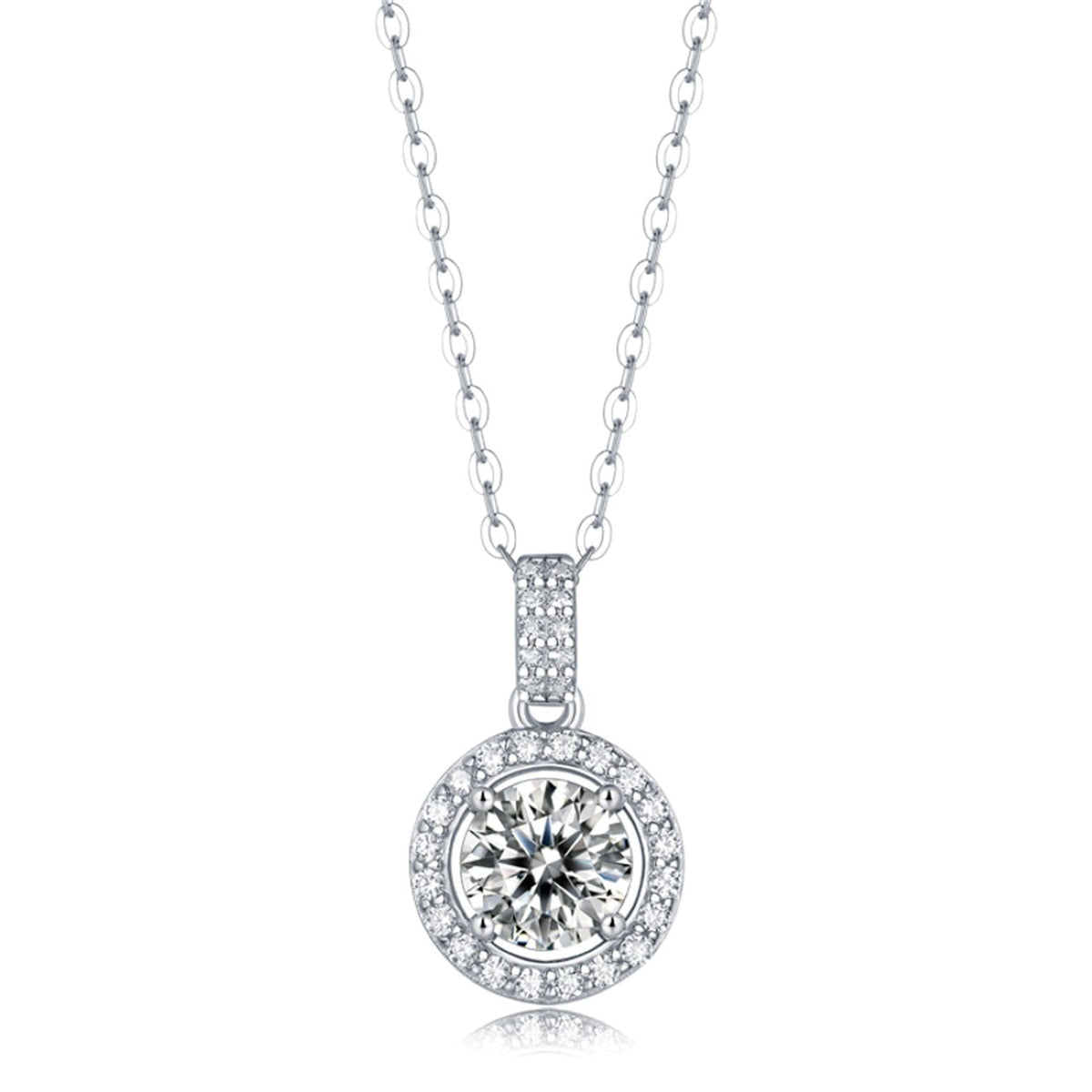 Lucie Statement Moissanite Necklace
