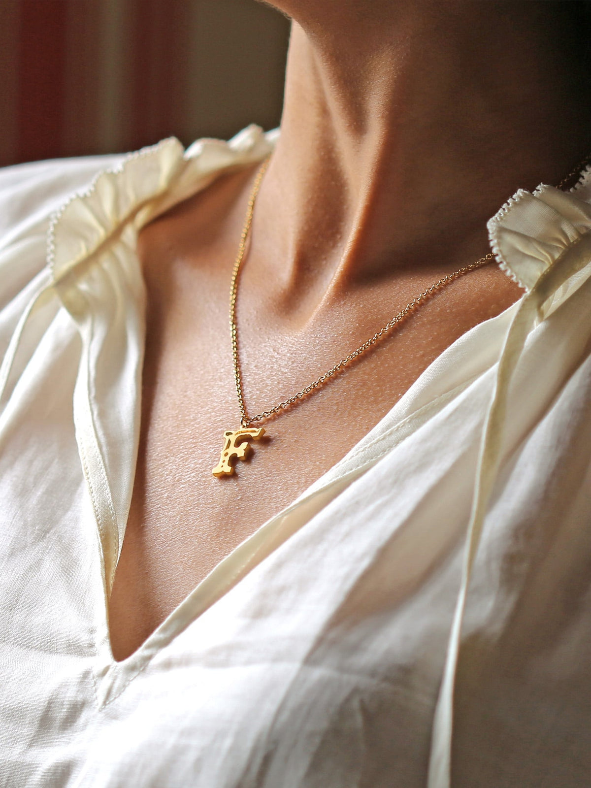 Just My Type Letter G Necklace