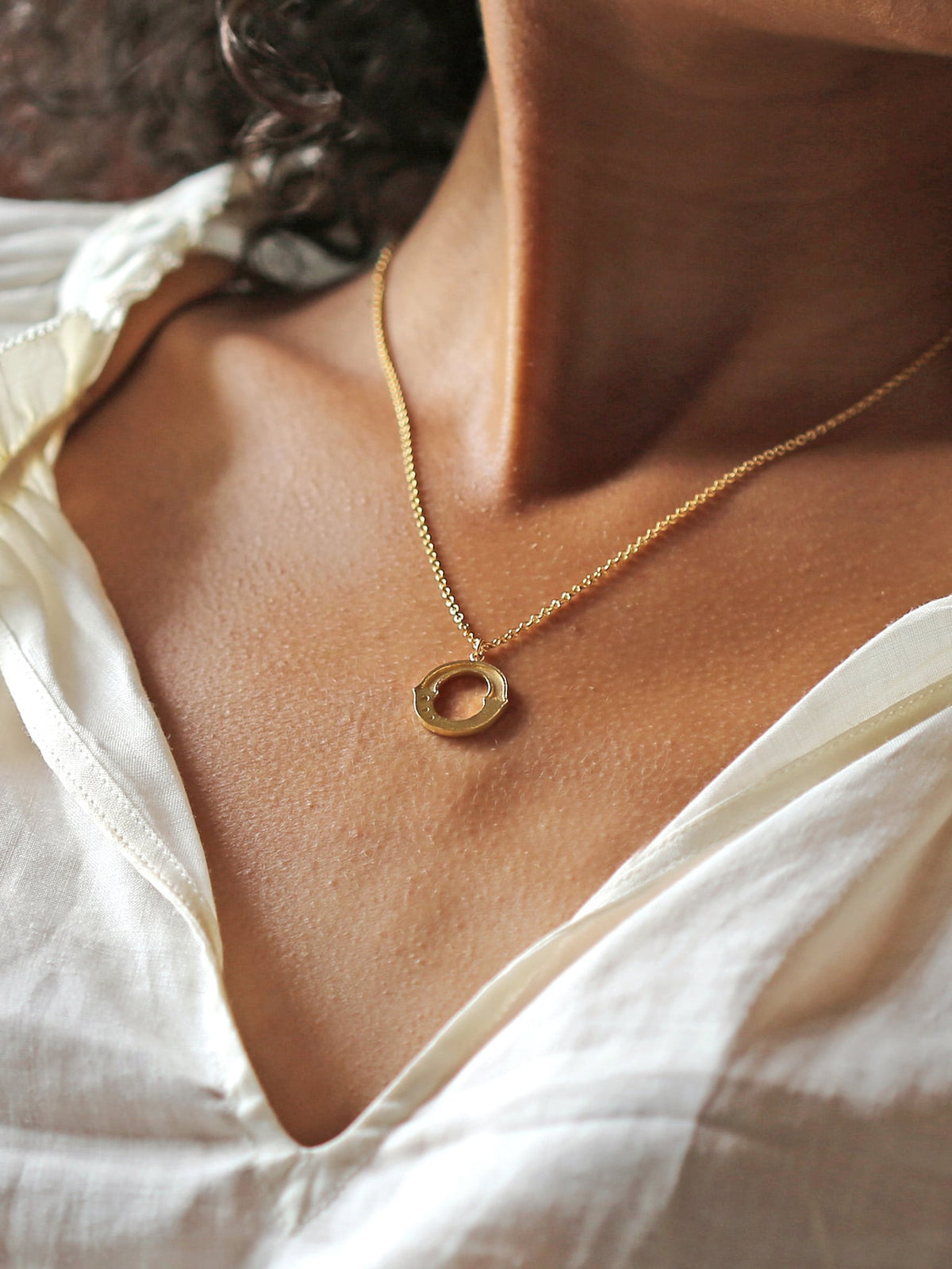 Just My Type Letter P Necklace