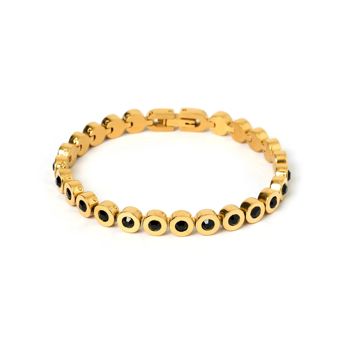 Maeve Gold Bracelet Black