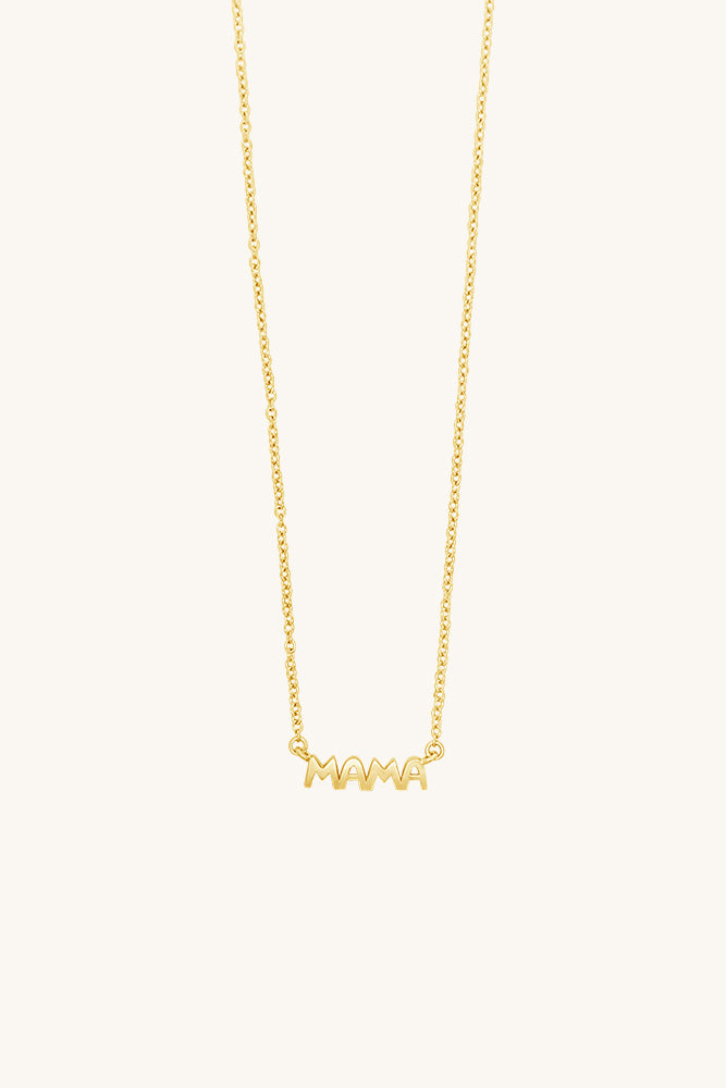 Mama Necklace - Gold