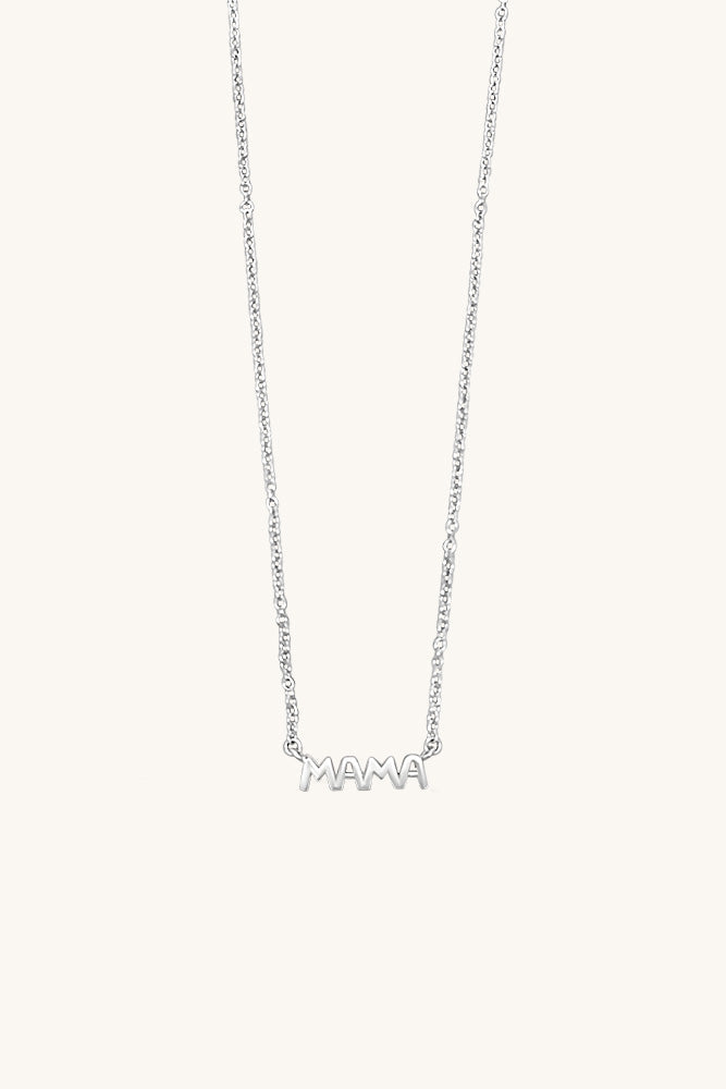 Mama Necklace - Silver