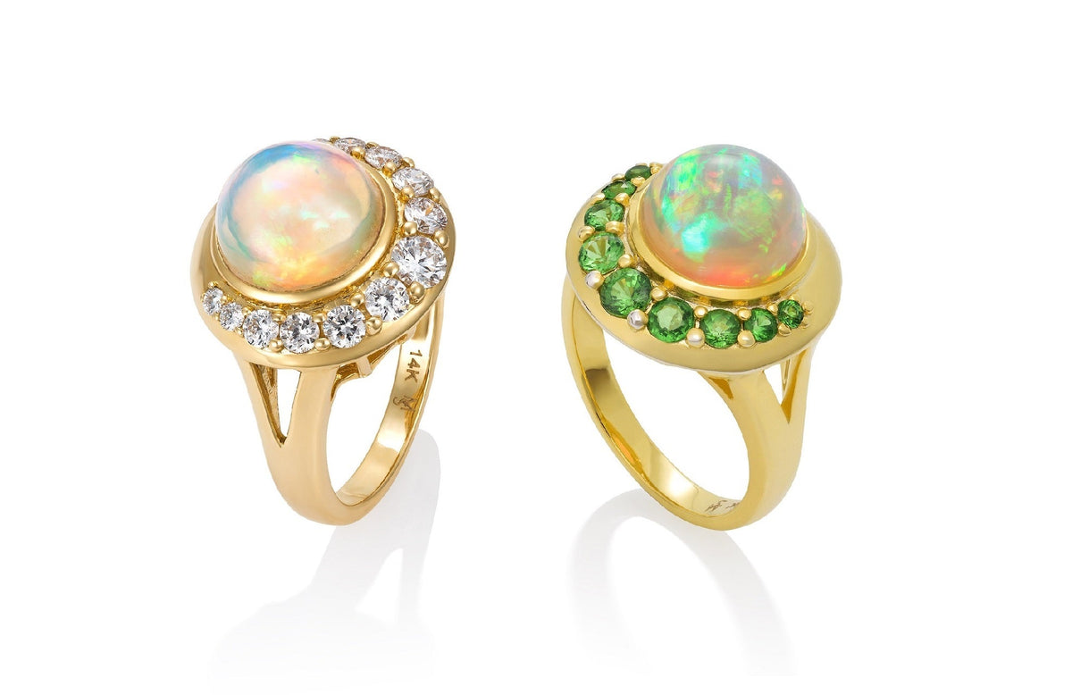 Blue Hour Opal Ring