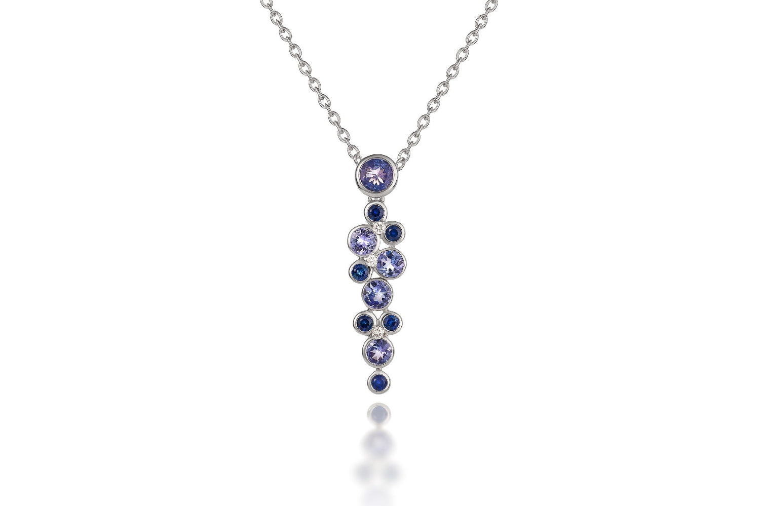 Constellation Pendant - Blue Ombre