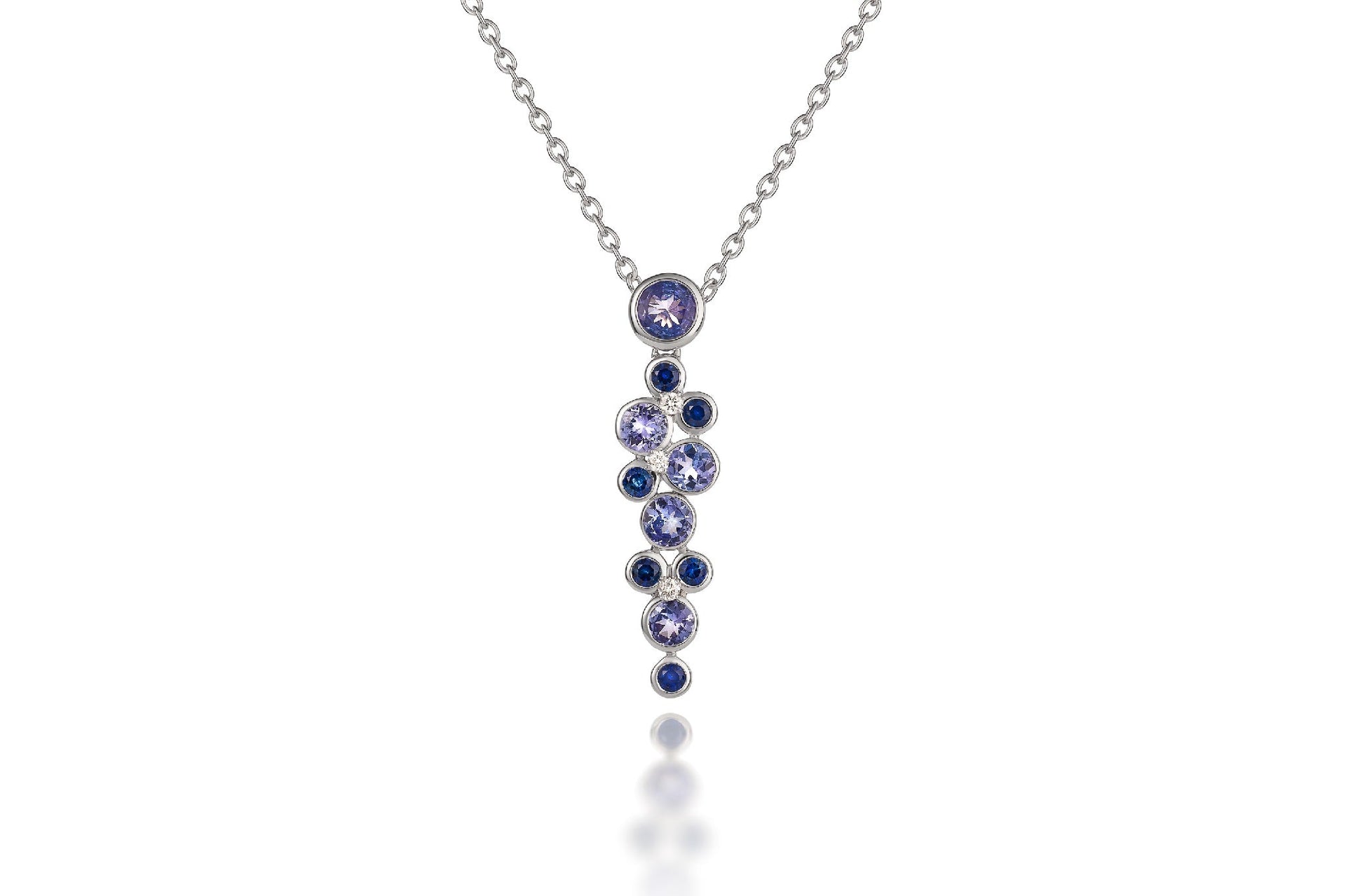 Constellation Pendant - Blue Ombre