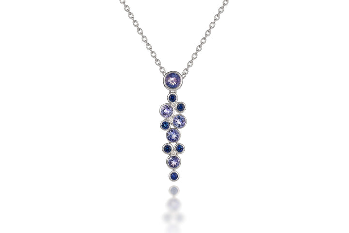 Constellation Pendant - Blue Ombre