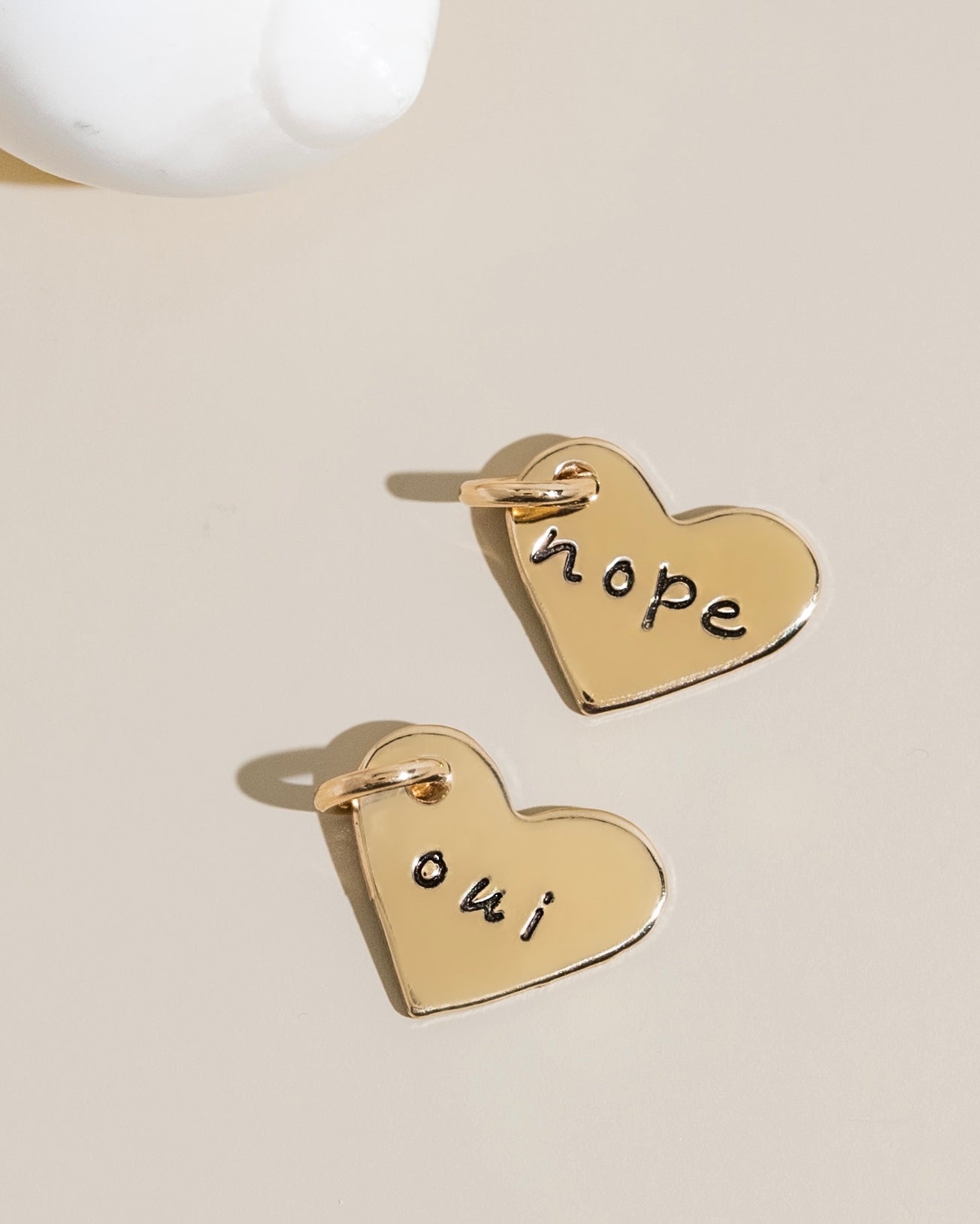 Maybe Baby Heart Charms