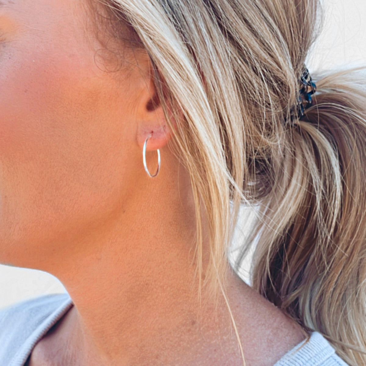 Medium Hoop Earrings