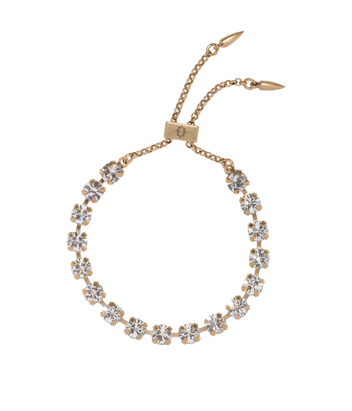 Milly Slider Bracelet in Crystal