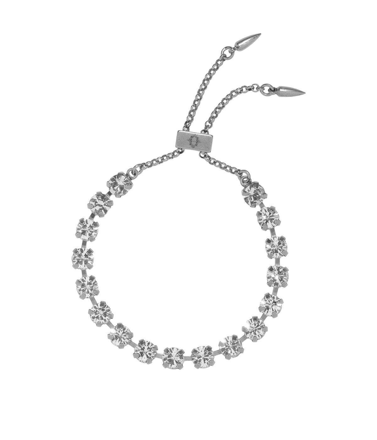 Milly Slider Bracelet in Crystal