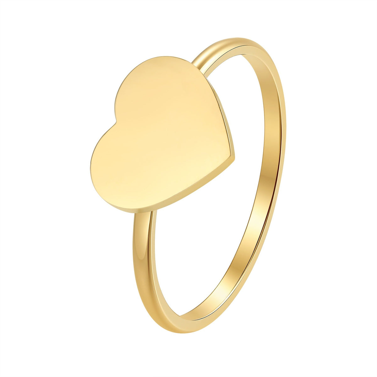 Minimalist Heart Ring Waterproof