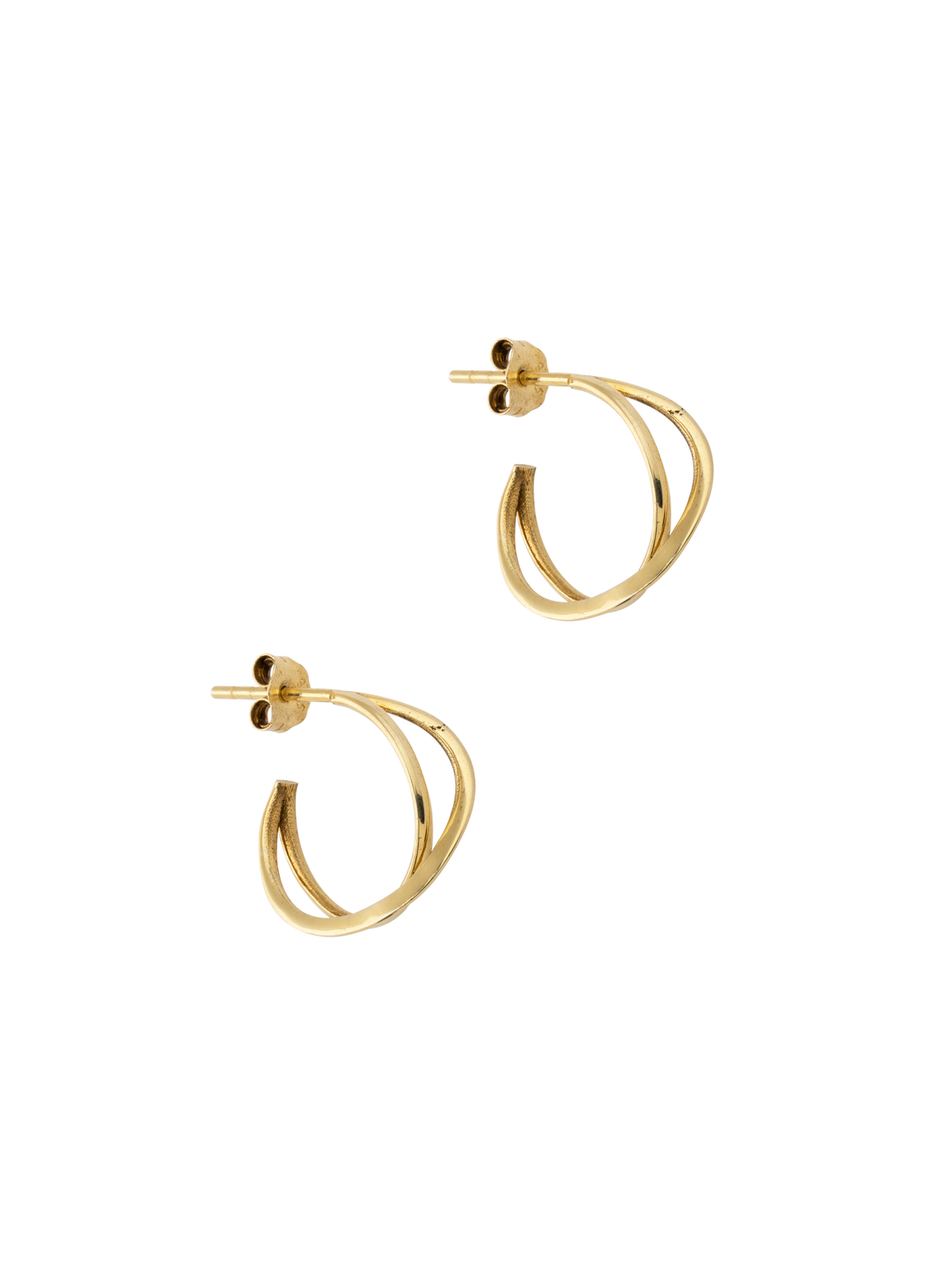 MOON ELLIPSE CRÉOLE EARRINGS
