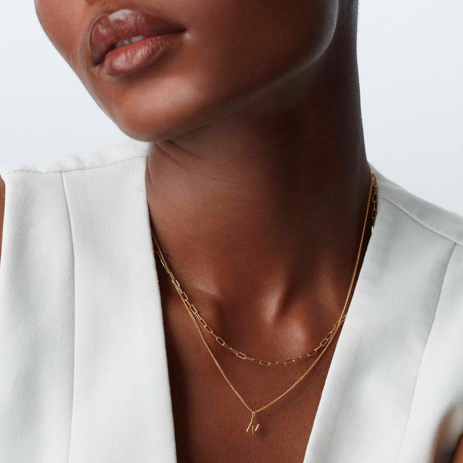 Little Letter Layering Set Silver