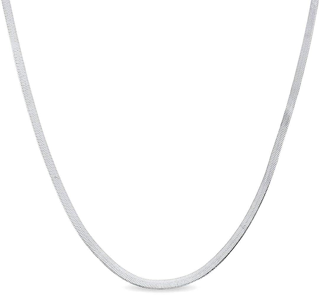 18k White Gold Classic Necklace
