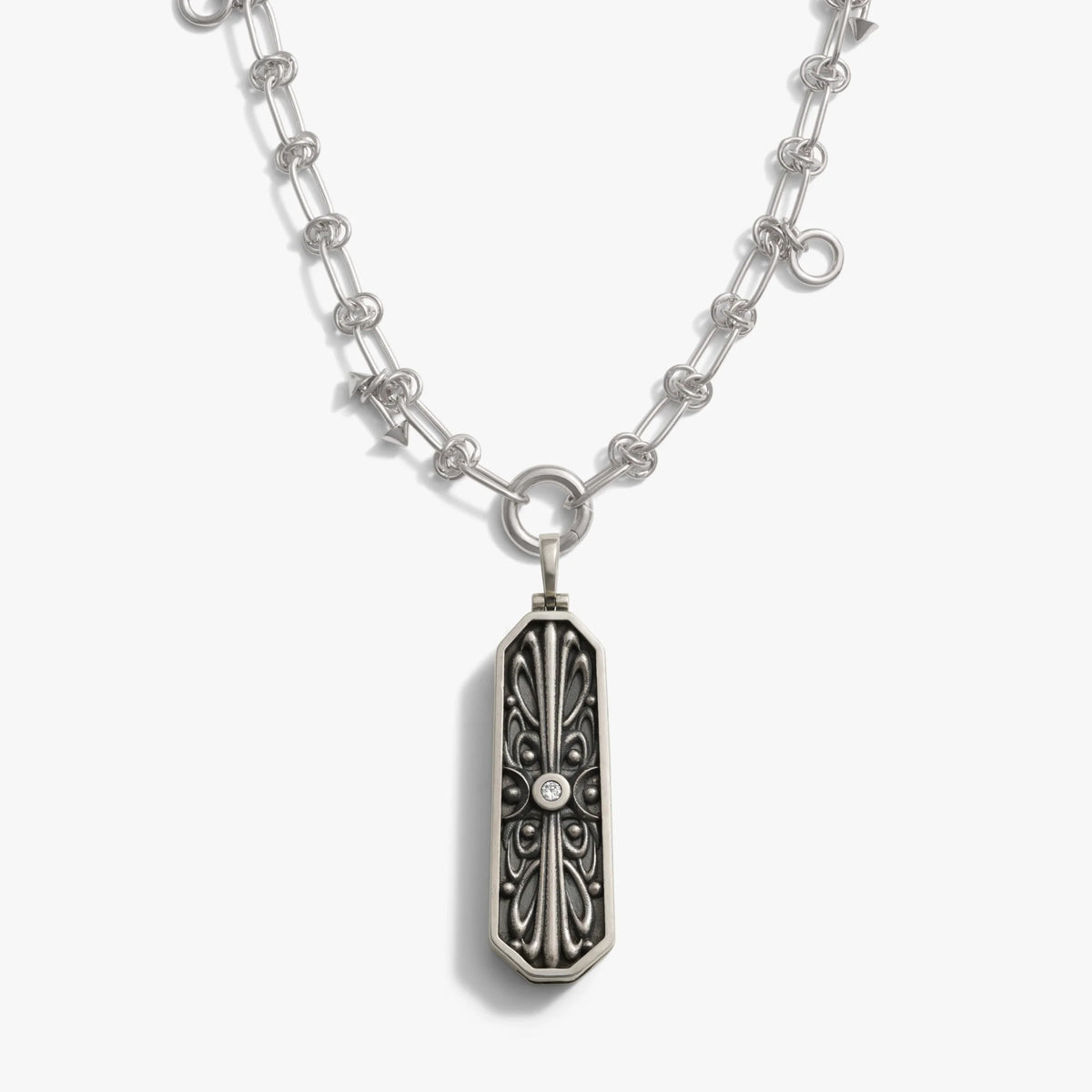 Pocket Knife Charm Necklace