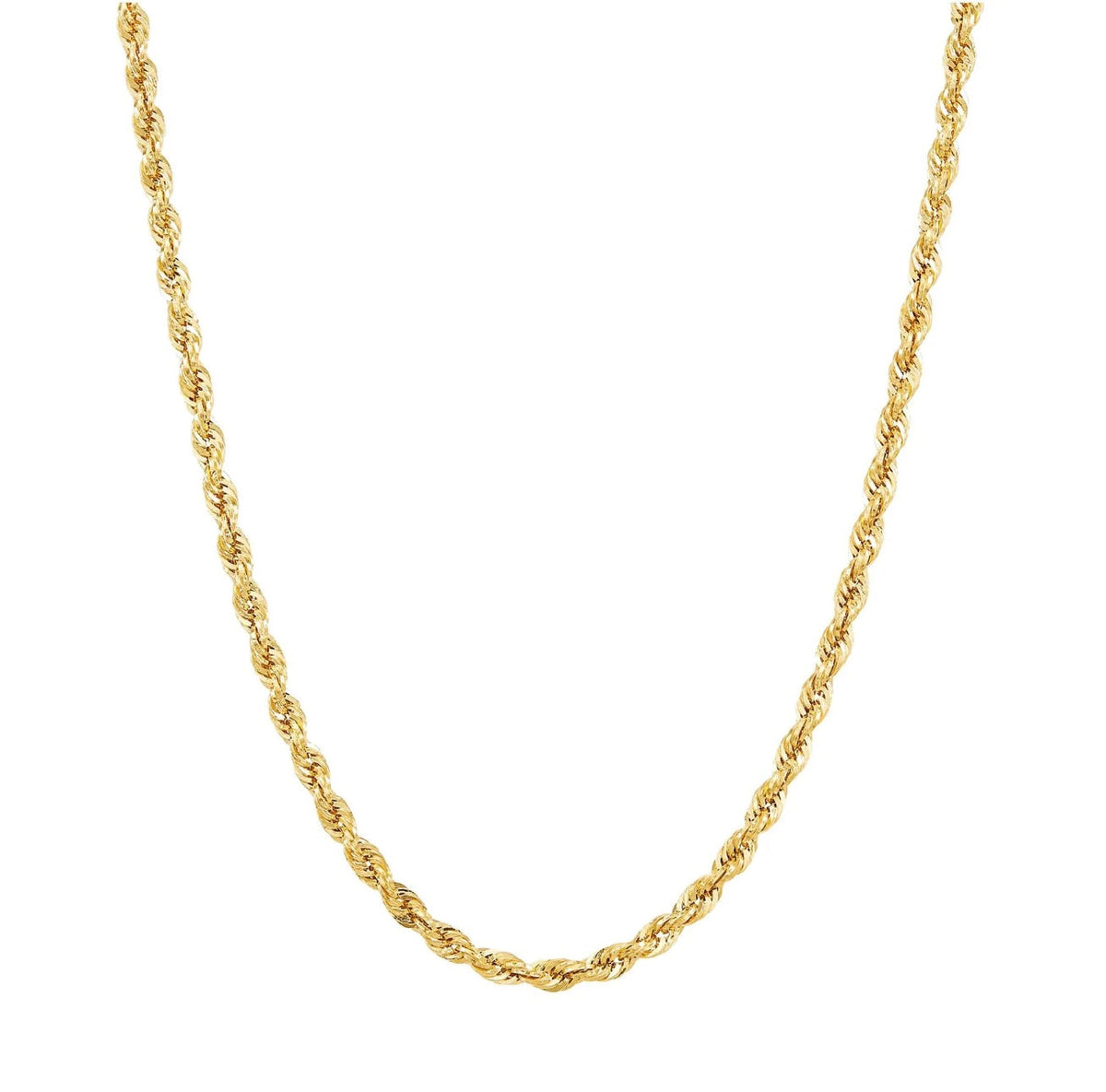 18K Gold Twist Necklace