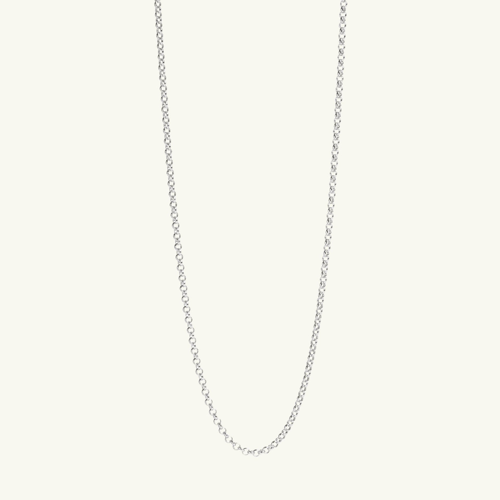 Belcher Necklace Chain Silver