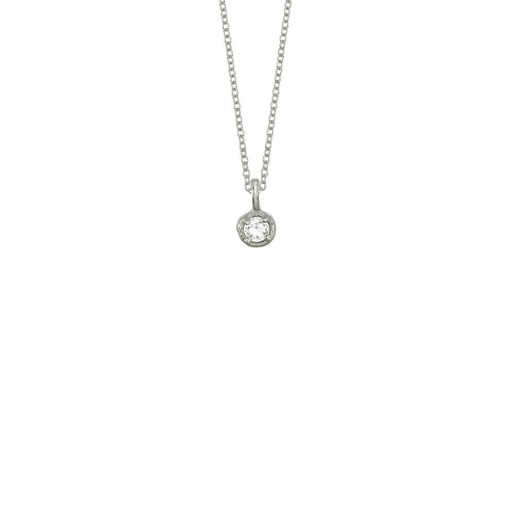 Mini Solitaire Necklace