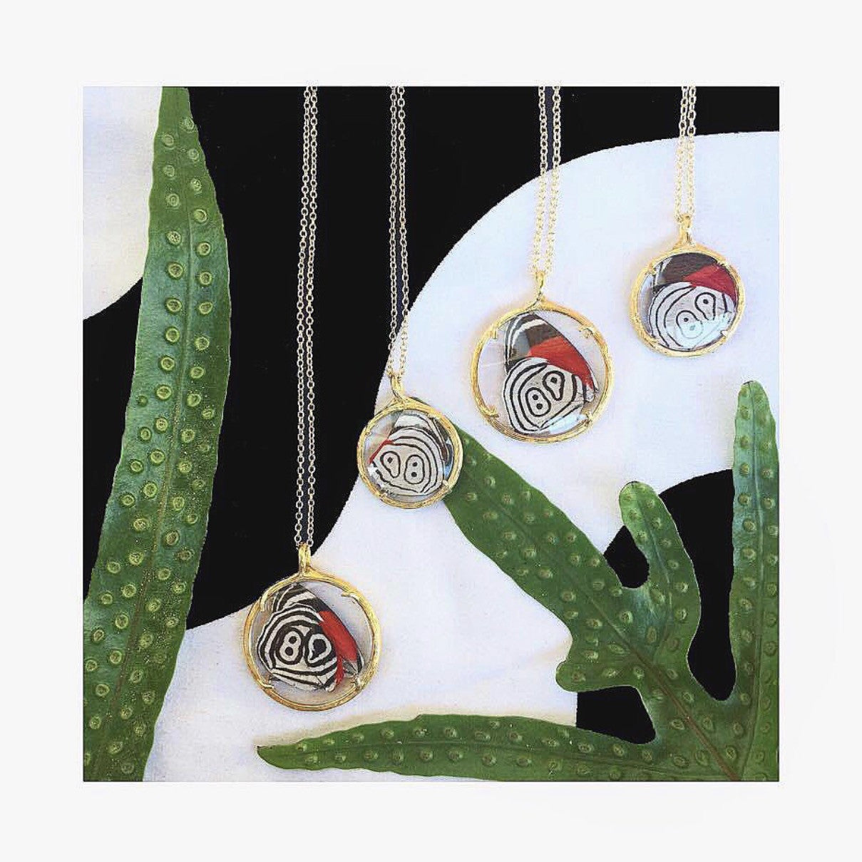 Small Butterfly Wing Pendant