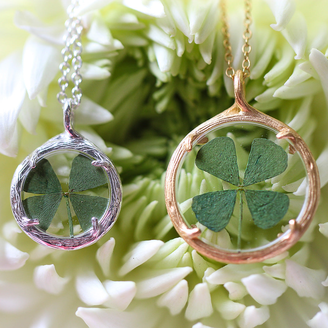 Four Leaf Clover Necklace - all sizes