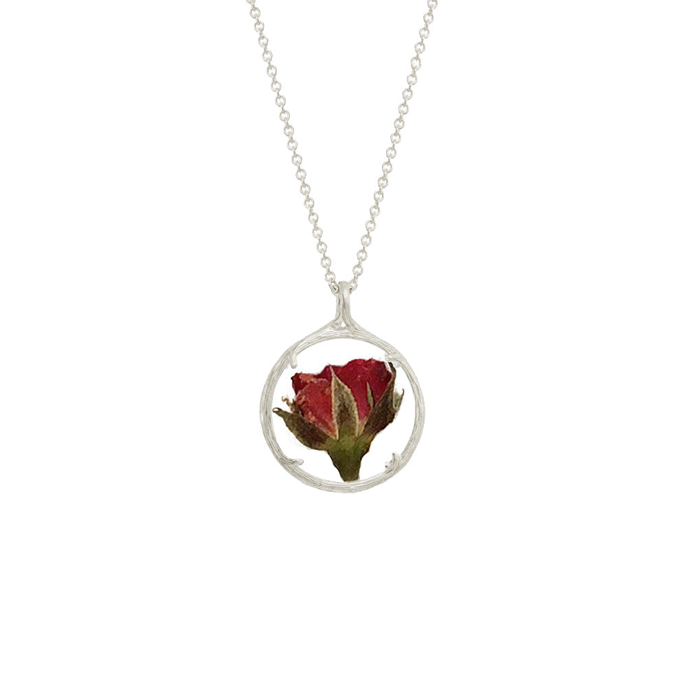 Birthmonth Flower Small Botanical Necklace