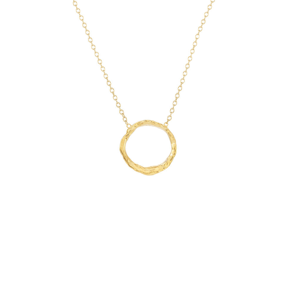 Small Opihi Circle Necklace