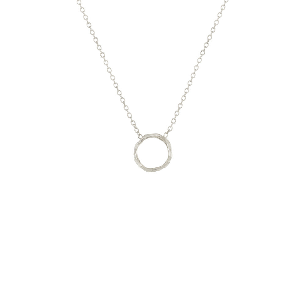 Mini Opihi Circle Necklace