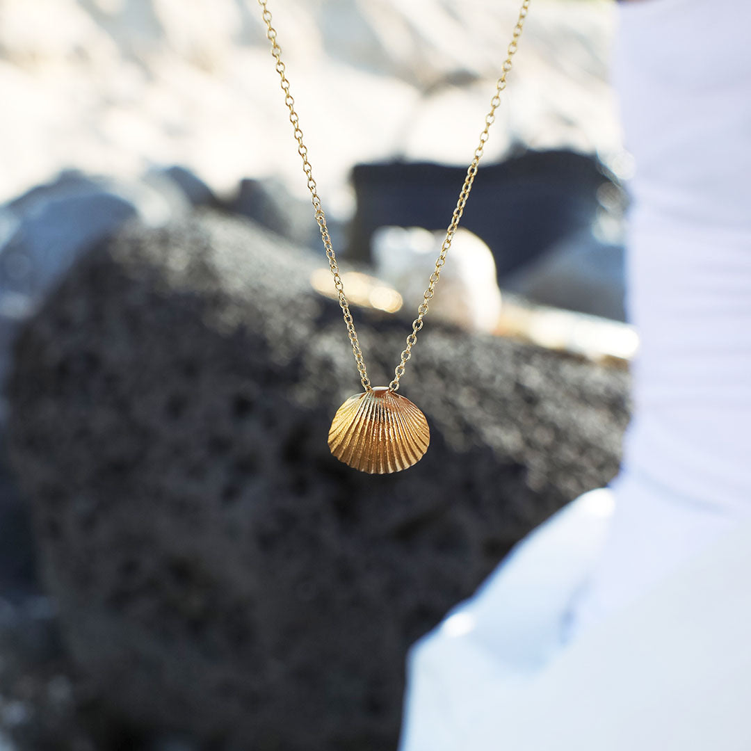 Small Sun Shell Necklace