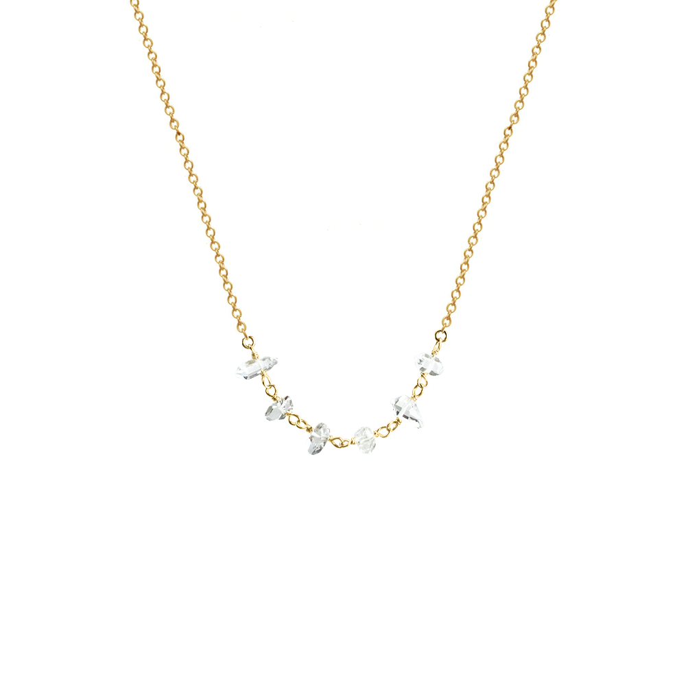 Herkimer on Chain Necklace