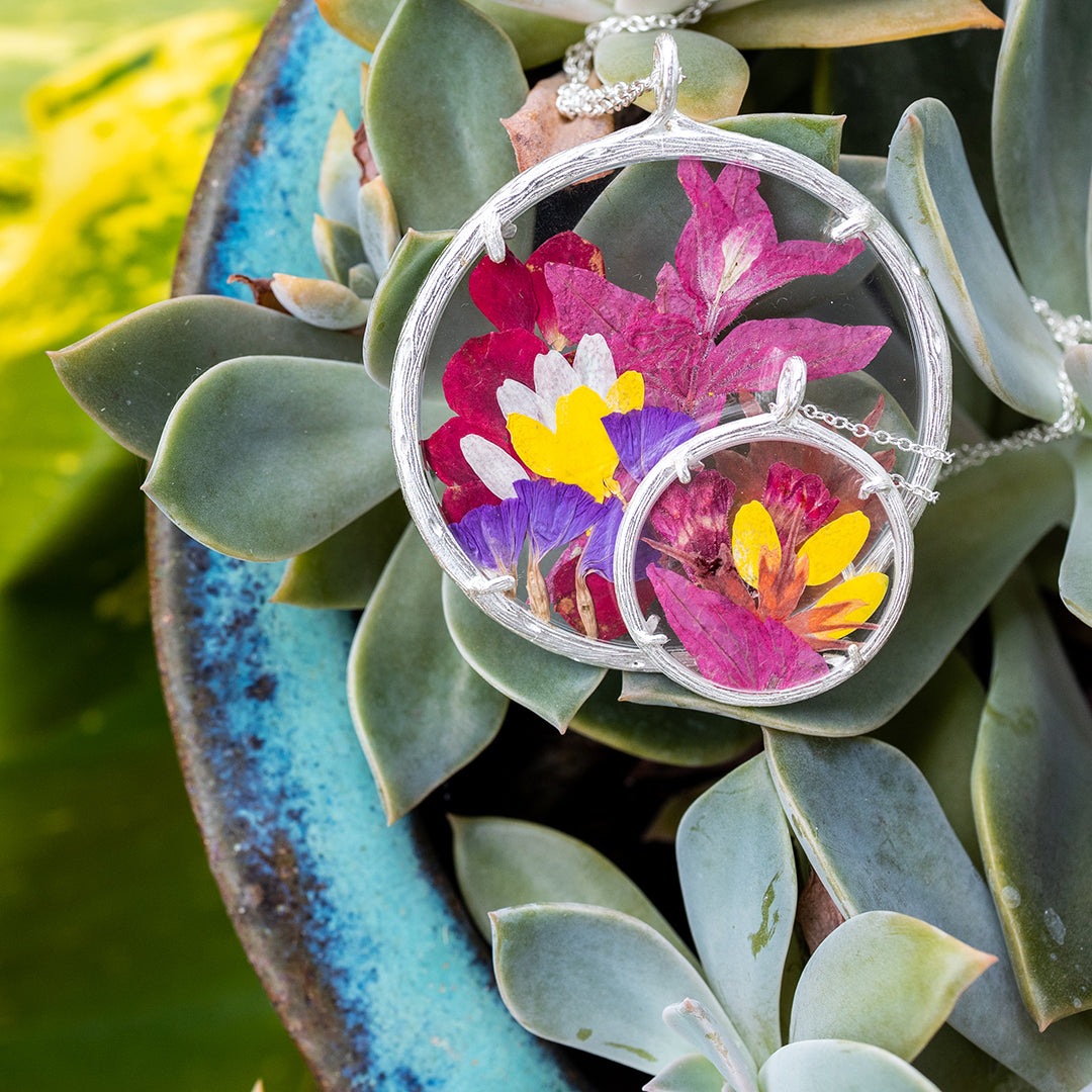 Custom Lineage Bouquet Necklace - Extra Large