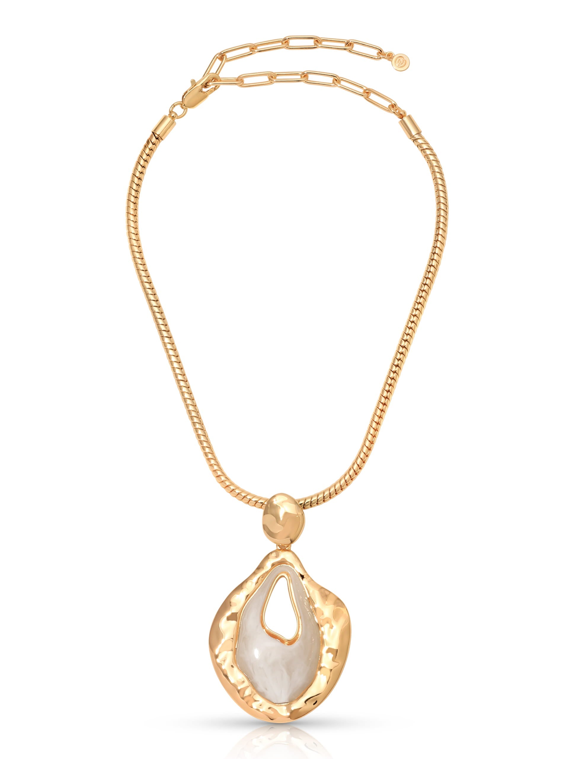 Acrylica Pendant Necklace