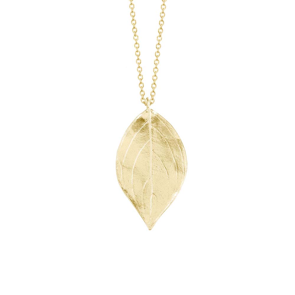 Extra Large Leaf Necklace