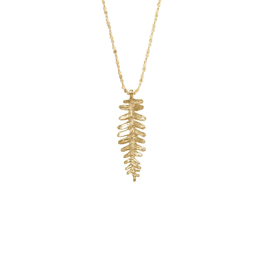 Kaimana Leaf Necklace