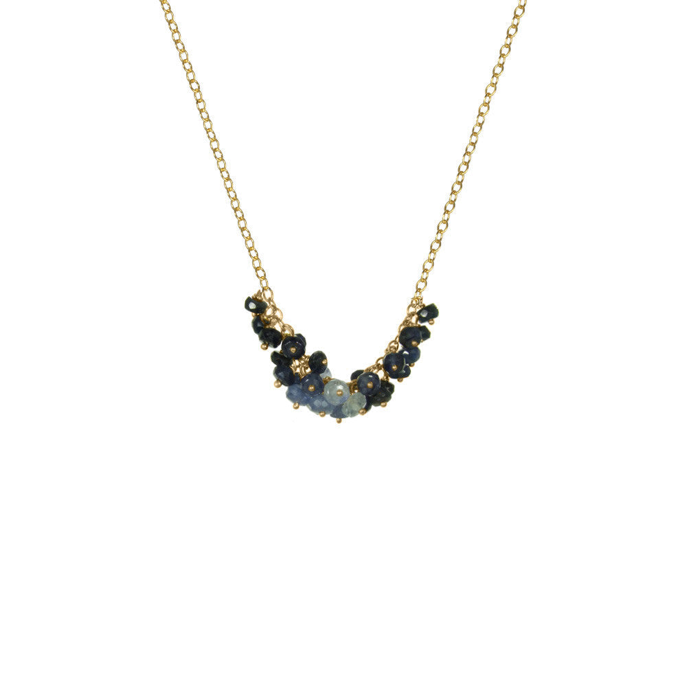 Horizontal Cluster Necklace