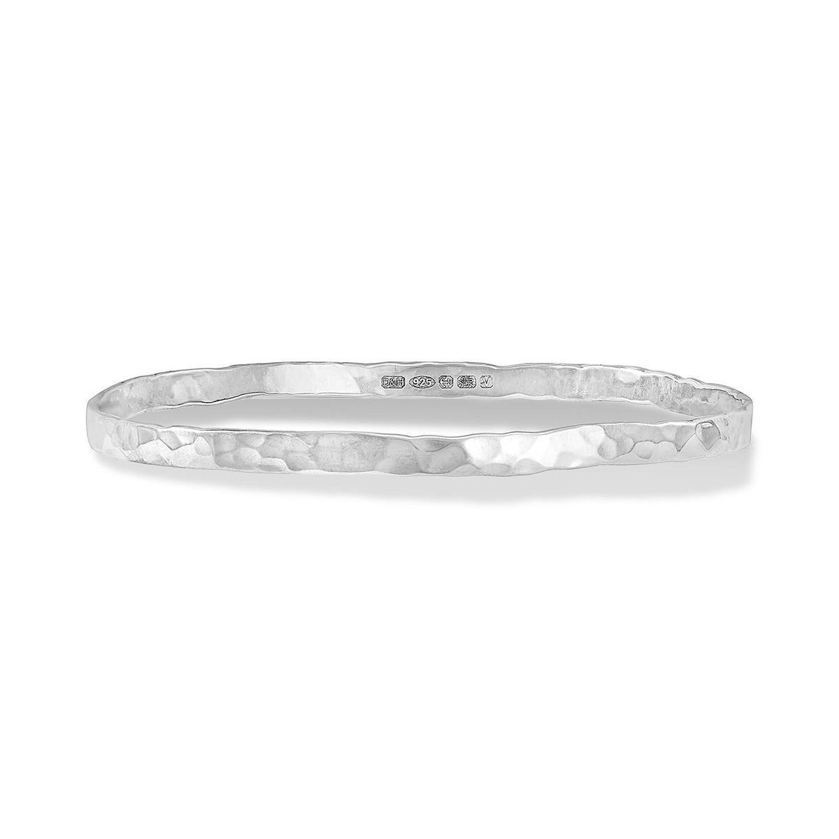 Men's 4mm Hammered Nomad Bangle