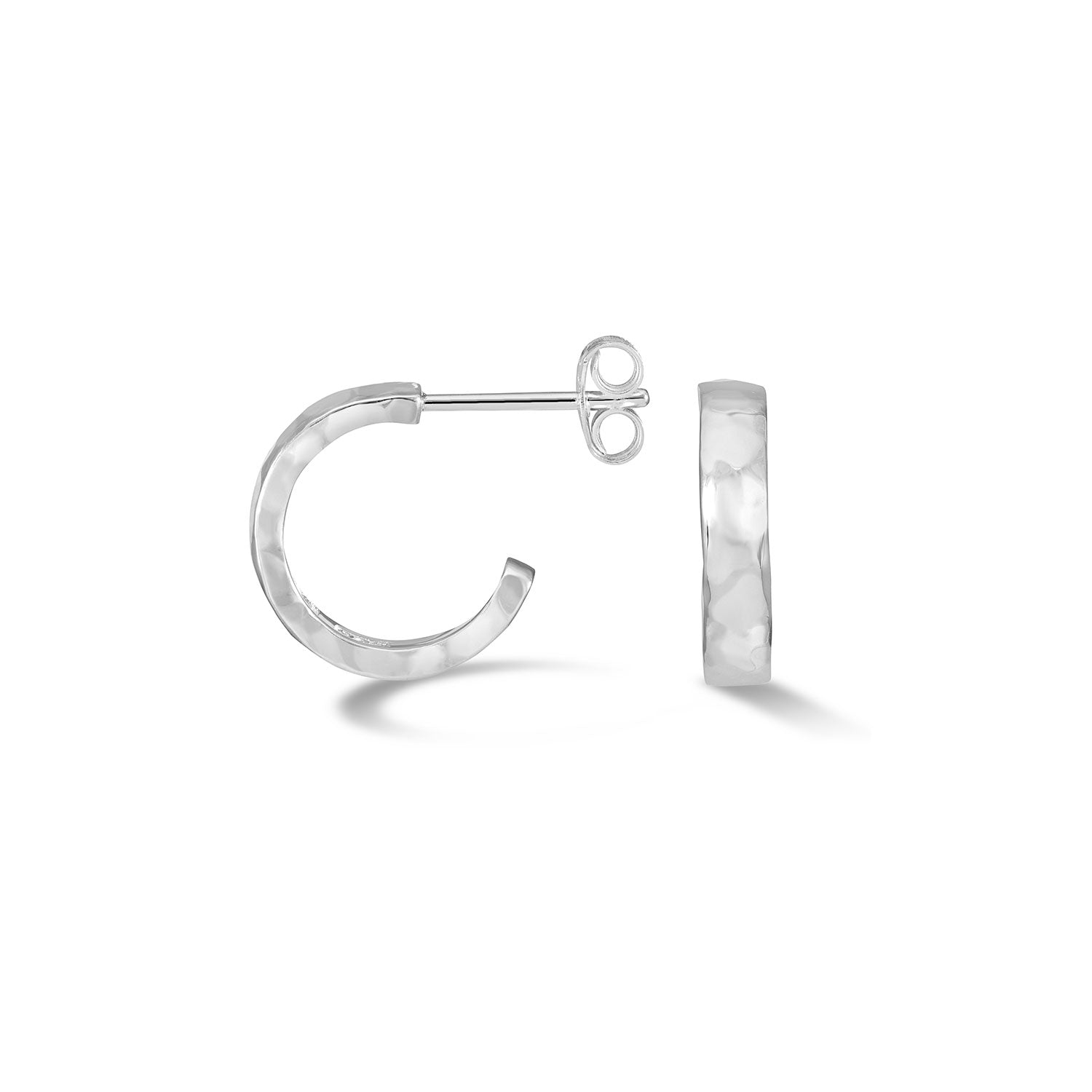 14mm Hammered Nomad Hoops