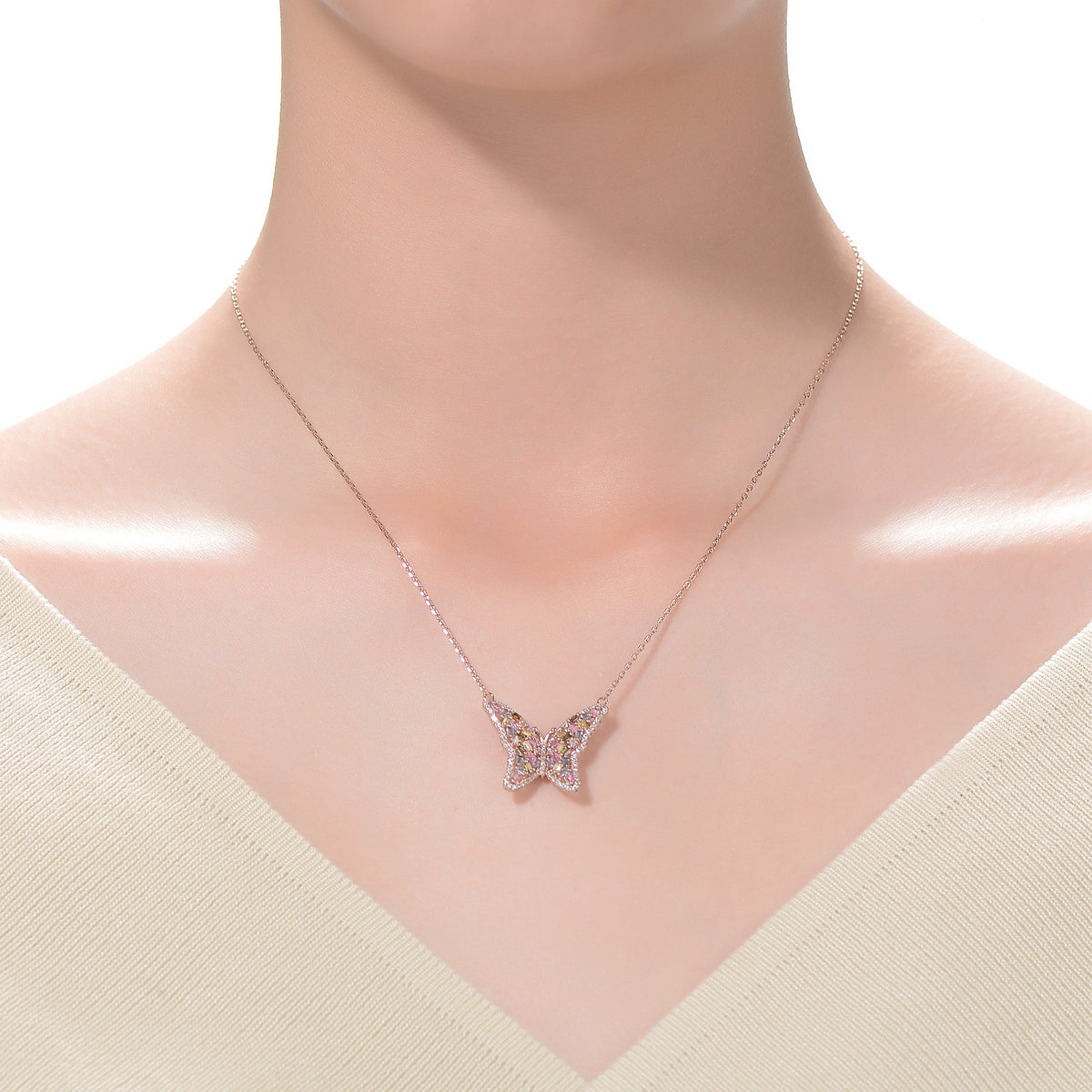 Papillonière Butterfly Golden Necklace