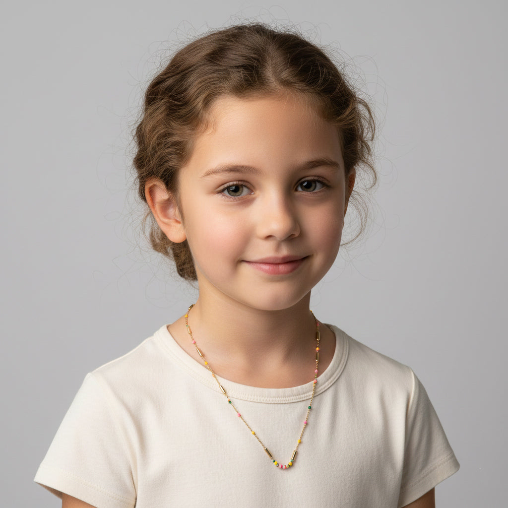 Fleur Dainty Link Necklace