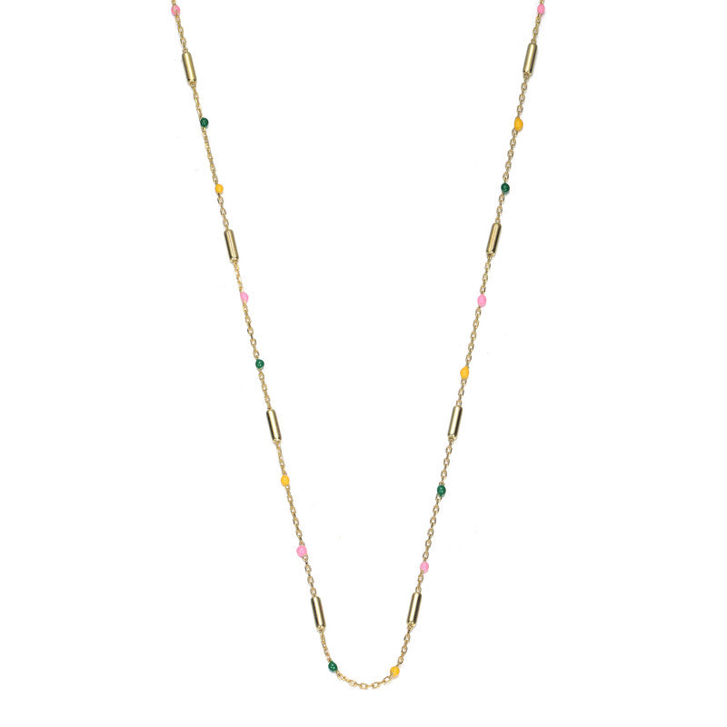 Fleur Dainty Link Necklace